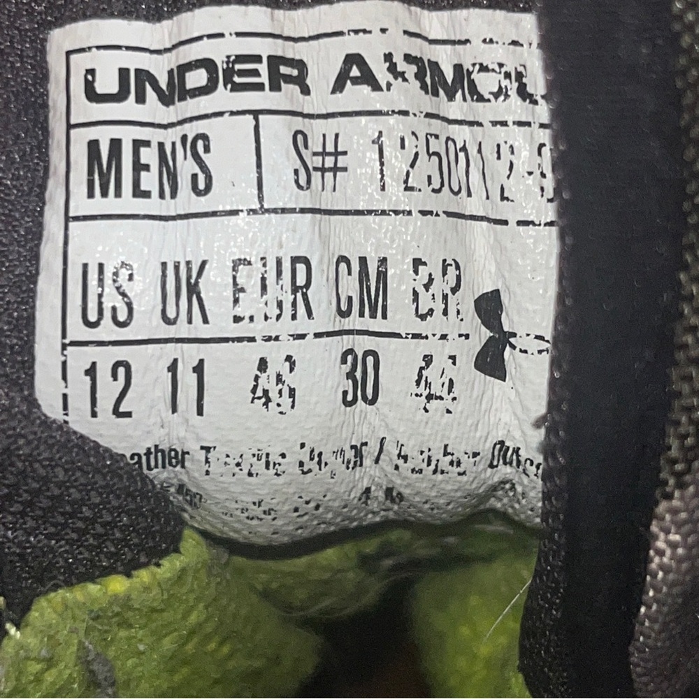 Under Armour Brown Camp Boots storm Gore-Tex Size 12 Ridge Reaper Barren Leather - Picture 7 of 11